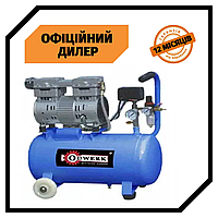 Компрессор безмасляный Odwerk TOF-7524 L (0.75 кВт, 165 л/мин, 25 л) PAK