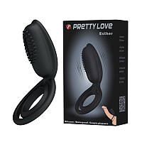 Ерекційне кільце - Pretty Love Esther Penis Ring Black