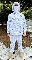 Маскировочный костюм зимний Город Куртка + штаны + балаклава Milit Closet