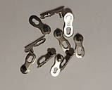 Набір замочків ланцюга RIDERACE 11S (5 шт + кейс), фото 3