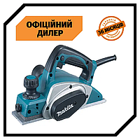 Електричний ручний рубанок (фуганок) MAKITA KP0800 :620 Вт, ширина 82мм, глибина 2.5мм, 2.6 кг PAK