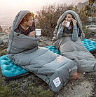 Спальний мішок Naturehike M300 R правосторонній до -13C зелений, фото 3