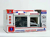 Гараж станція «Швидка допомога» CLM - 557 рація, світло, звук, в коробці.