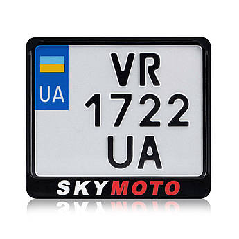 Рамка для монтономіра з написом Skymoto пластик