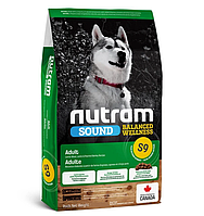Сухий корм для собак з ягням і шліфованим ячменем S9 NUTRAM 20 кг