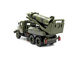 Машина модель 1:16 КрАЗ військовий 2202-01, відкриваються двері, світло фар, звук, інерція, фото 3