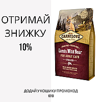 CarniLove Lamb & Wild Boar for Adult Cats Sterilised беззерновой корм для стерилізованих кішок, 6 кг
