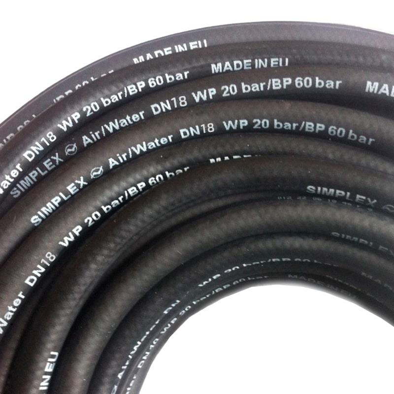Рукав Simplex Air/Water DN18x4 WP 20 bar/BP 60 bar, фото 1