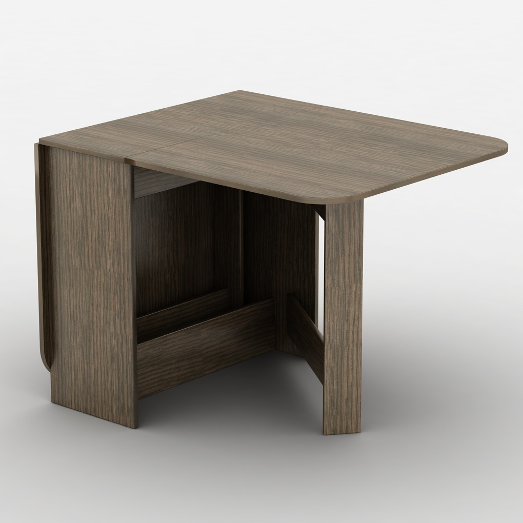 Стіл-книжка прямокутний Женєва, складаний розкладний стіл для обідньої зони Тіса Меблі, фото 1