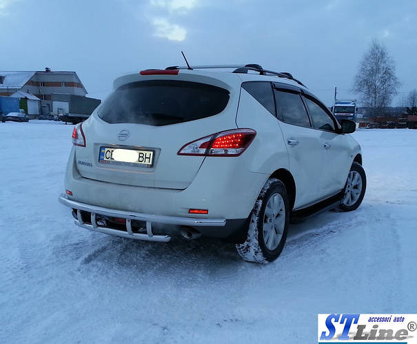 Купить Nissan Qashqai J10 06-10 защитная дуга защита заднего бампера на ...