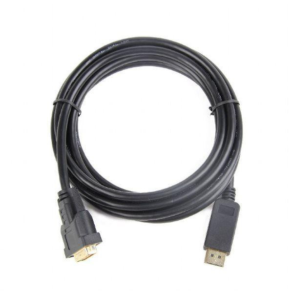 Кабель DisplayPort - DVI, 1.0m, Gembird CC-DPM-DVIM-1M, фото 1