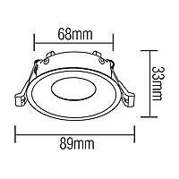 Корпус під лампу KAKTUS-R чорний HOROZ ELECTRIC 015-034-0001-010