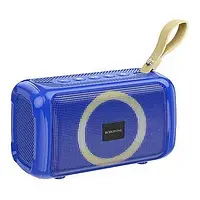 Акустика портативная Borofone BR17 Blue Bluetooth 5.1, TWS, AUX, FM, TF, USB, 4Hours, 5W