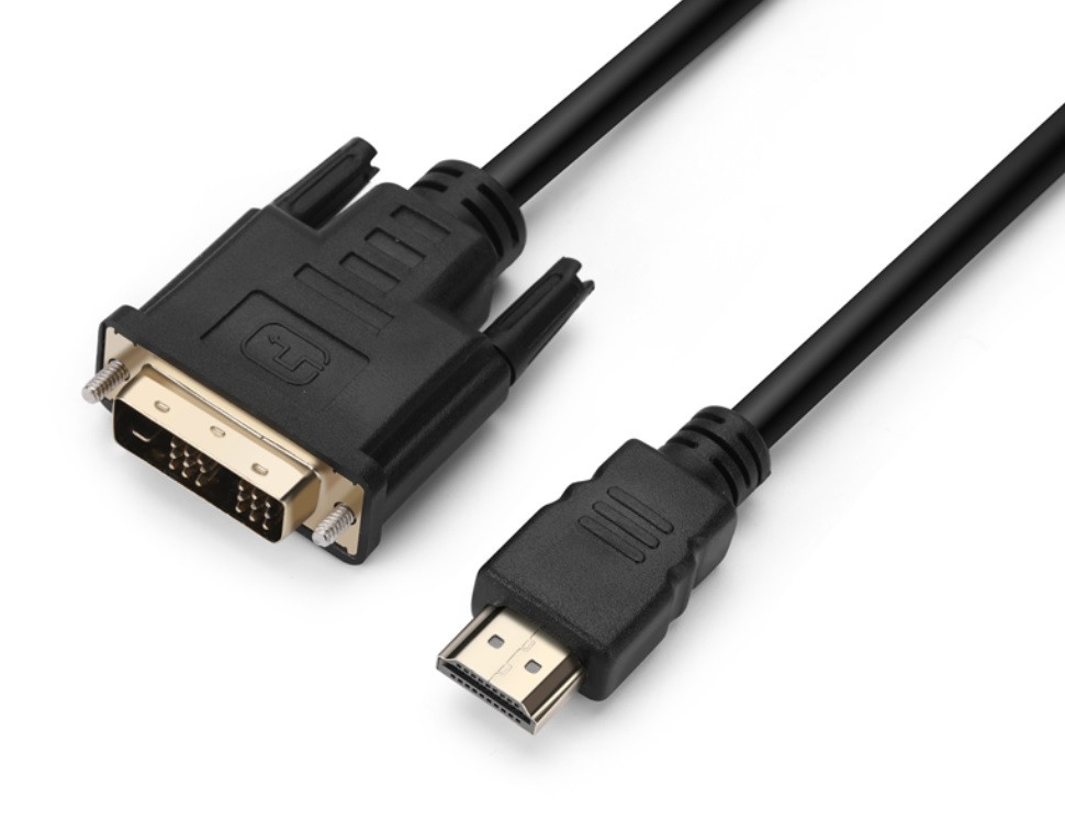 Кабель Prologix Premium HDMI - DVI-D 1,8 м Single Link 18+1 (PR-HDMI-DVI-P-01-30-18m) чорний