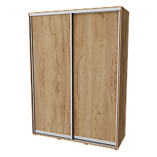 Шафа купе у передпокій, вітальню, спальню з ЛДСП Сімпл 1600 Неман