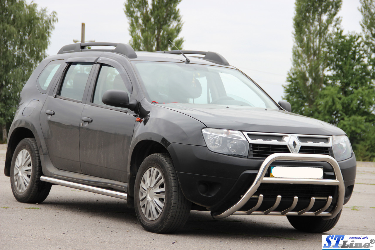 Кенгурятник Renault Duster 09+ захист переднього бампера кенгурятники для Рено Дастер Renault Duster 09+ d 3