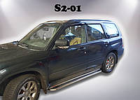 Subaru Forester SG 02-07 боковые пороги подножки площадки на для Субару Форестер Subaru Forester SG 02-07 3