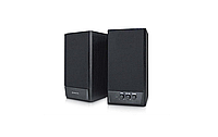 Акустическая система 2.0 6W REAL-EL S-219 Black (EL121200004) USB черная