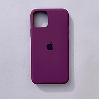 Чехол Silicone Case для iPhone 11 Purple (силиконовый чехол фиолетовый силикон кейс на айфон 11) FULL