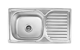 Кухонна мийка Lemax Неіржавка сталь декор + сифон (LE-5004 DE), 7224464 — 907