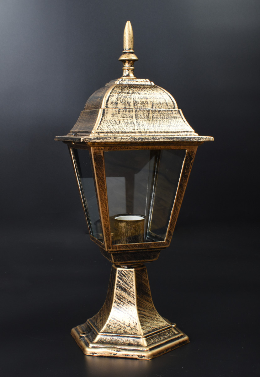 Ліхтар вуличний на ніжці 25526 Золото 35х15х20 см. ID 1433719