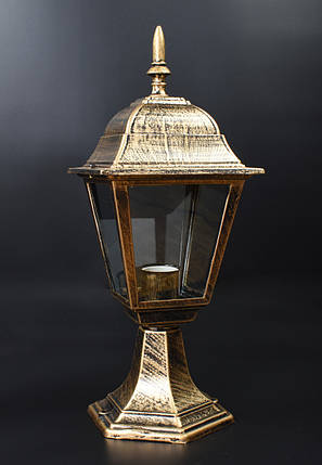 Ліхтар вуличний на ніжці 25526 Золото 35х15х20 см. ID 1433719, фото 1