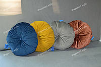 Декоративная подушка круглой формы