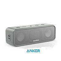 Колонка Anker Soundcore 3 Bass Up IPX7 Stereo Sound 24H Titanium drivers Grey colour