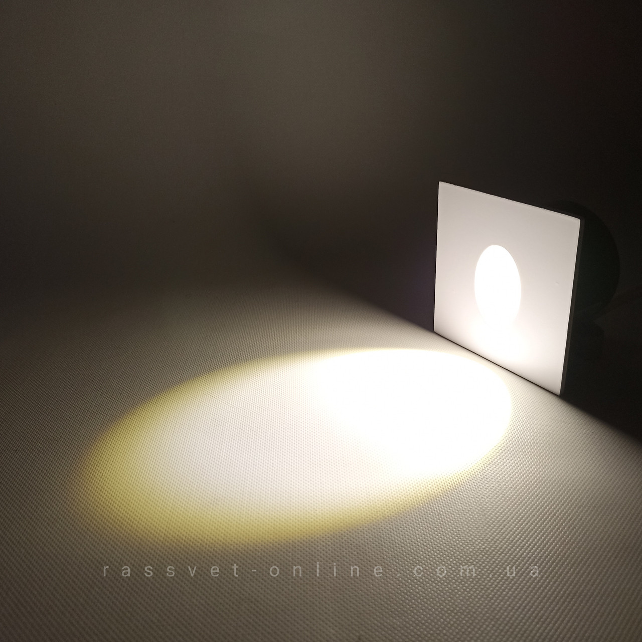 Светодиодный светильник Horoz Zumrut 3W LED 4000К WH (белый