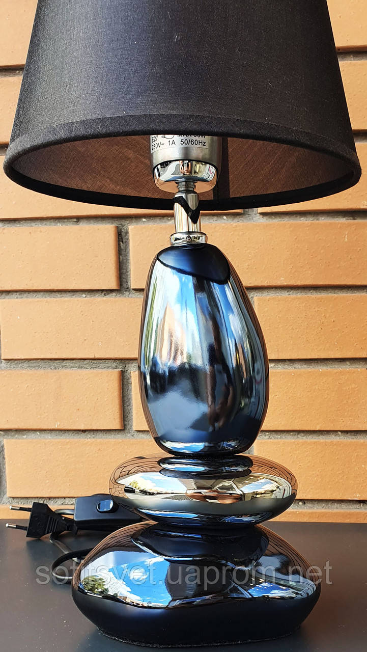 Настольная лампа с абажуром Камни Niederau LT800 - фото 3 - id-p1920110405
