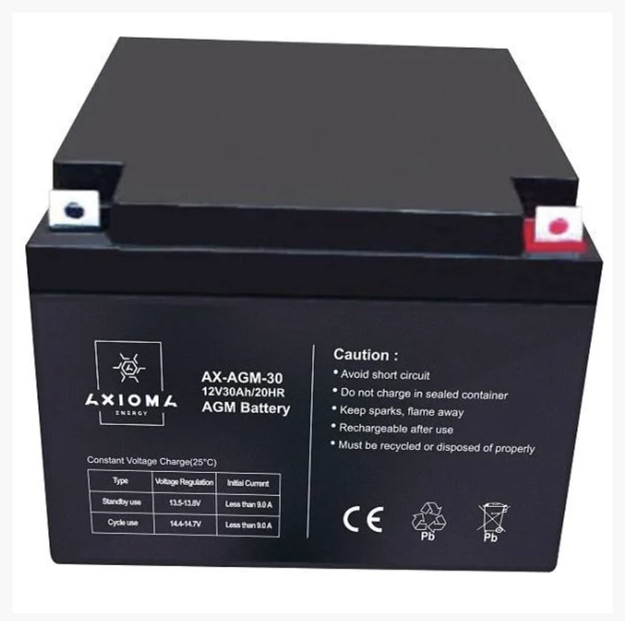 Акумулятор Axioma Energy AX-AGM-30