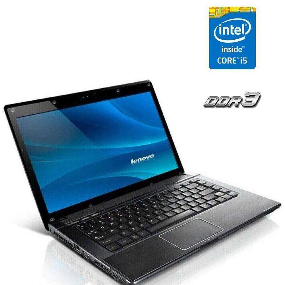 Ноутбук Lenovo G560/ 15.6" (1366x768)/ Core i5-520M/ 4 GB RAM/ 128 GB SSD/ HD