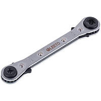 Ключ холодильний храповий LEETO LRT-301 (1/4” 3/16” 5/16” 3/8”)