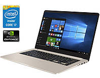 Игровой ультрабук Б-класс Asus Vivobook S15 S510U/ 15" 1920x1080/ i7-8550U/ 8GB RAM/ 480GB SSD/ MX150 2GB