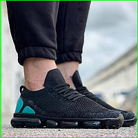 Кроссовки в стиле N!ke VaporMax Чёрные Мужские Черные (размеры: 42) - 801