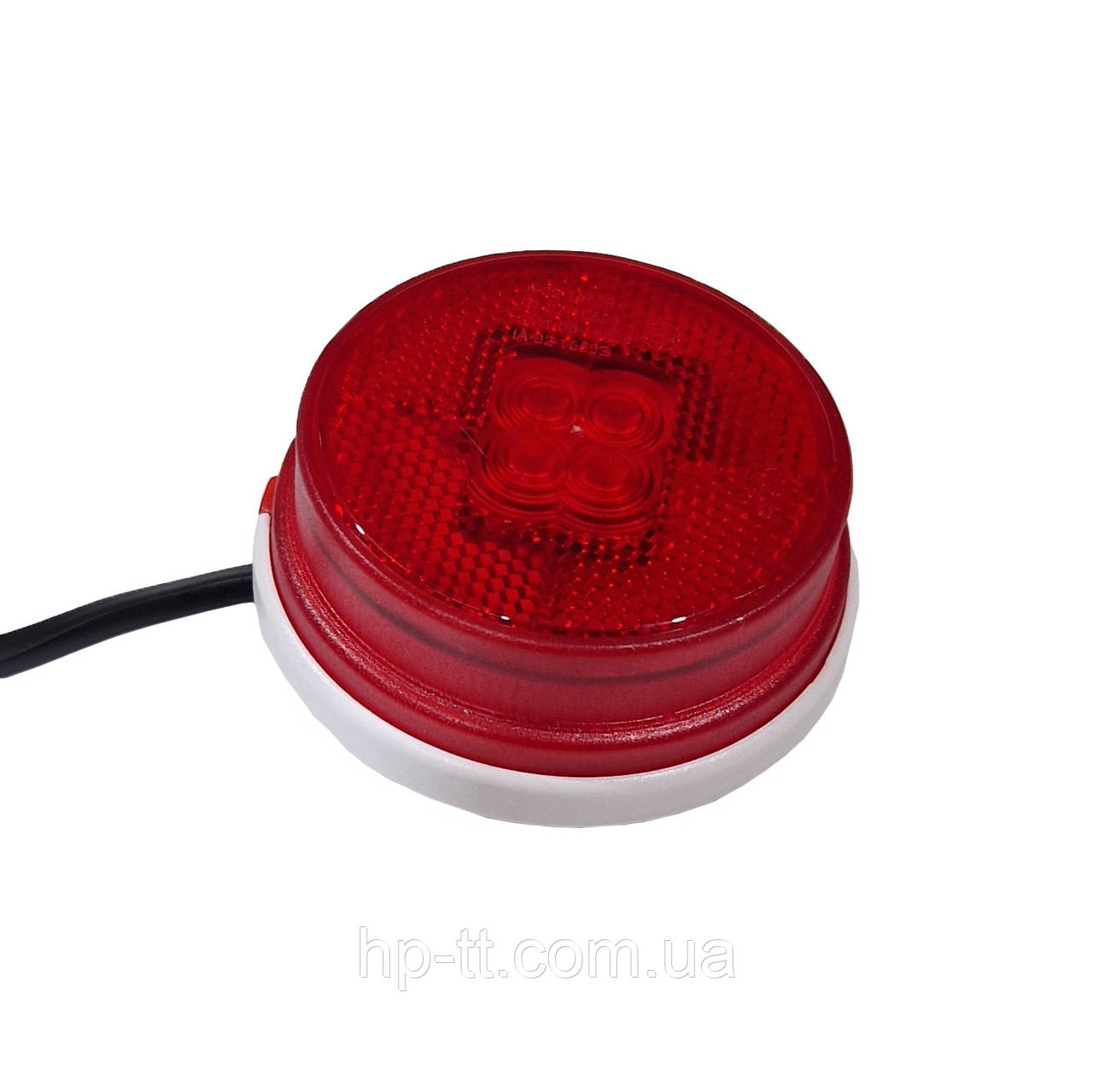 Ліхтар габаритний Fristom FT-060 C LED червоний зі світловідбивачем і проводом