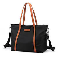 Текстильная женская сумка-шоппер HK 25222 черная