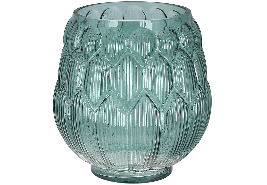 Ваза Артишок 14х16см зелена ТОВАР ВІД ВИРОБНИКА