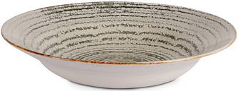 Тарілка для пасти Ipec Storm d29 см кераміка кам'яна (30907909) з швидкою доставкою по Україні