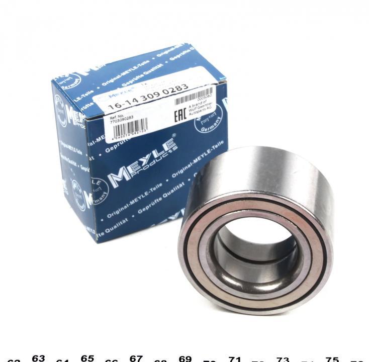 Підшипник маточини колеса MEYLE 16-14 309 0283 Renault Clio, Twingo 7701205778, 7701465181, 7702163629