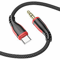 Аудио кабель BOROFONE BL14 цифровой audio conversion cable для Type-C, цвет черный