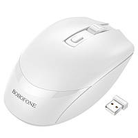 Мышь BOROFONE BG7 Platinum 2.4G business mouse, цвет белый