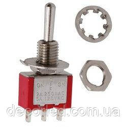 ON-OFF-ON 2А (червоний), фото 1