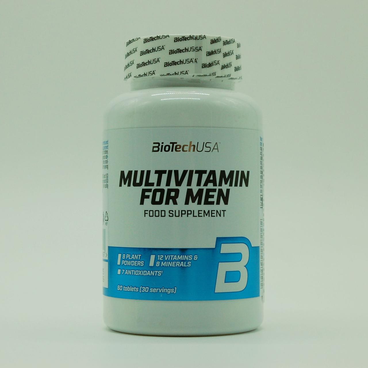 Мультивітаміни для чоловіків, Biotech, 60 таблеток