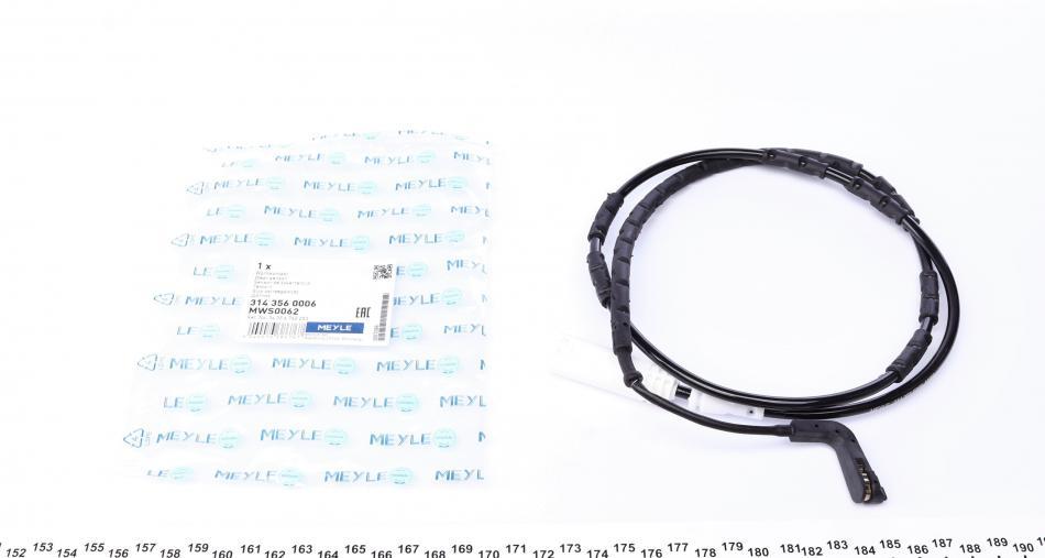 Датчик зносу гальмівних колодок MEYLE 3143560006 BMW 3 Series, 1 Series 6789445, 6762253, 34356762253