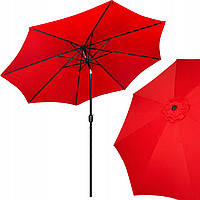 Зонт садовый с наклоном Springos 290 см GU0018. Зонт для кафе, зонт от солнца большой -UkMarket-
