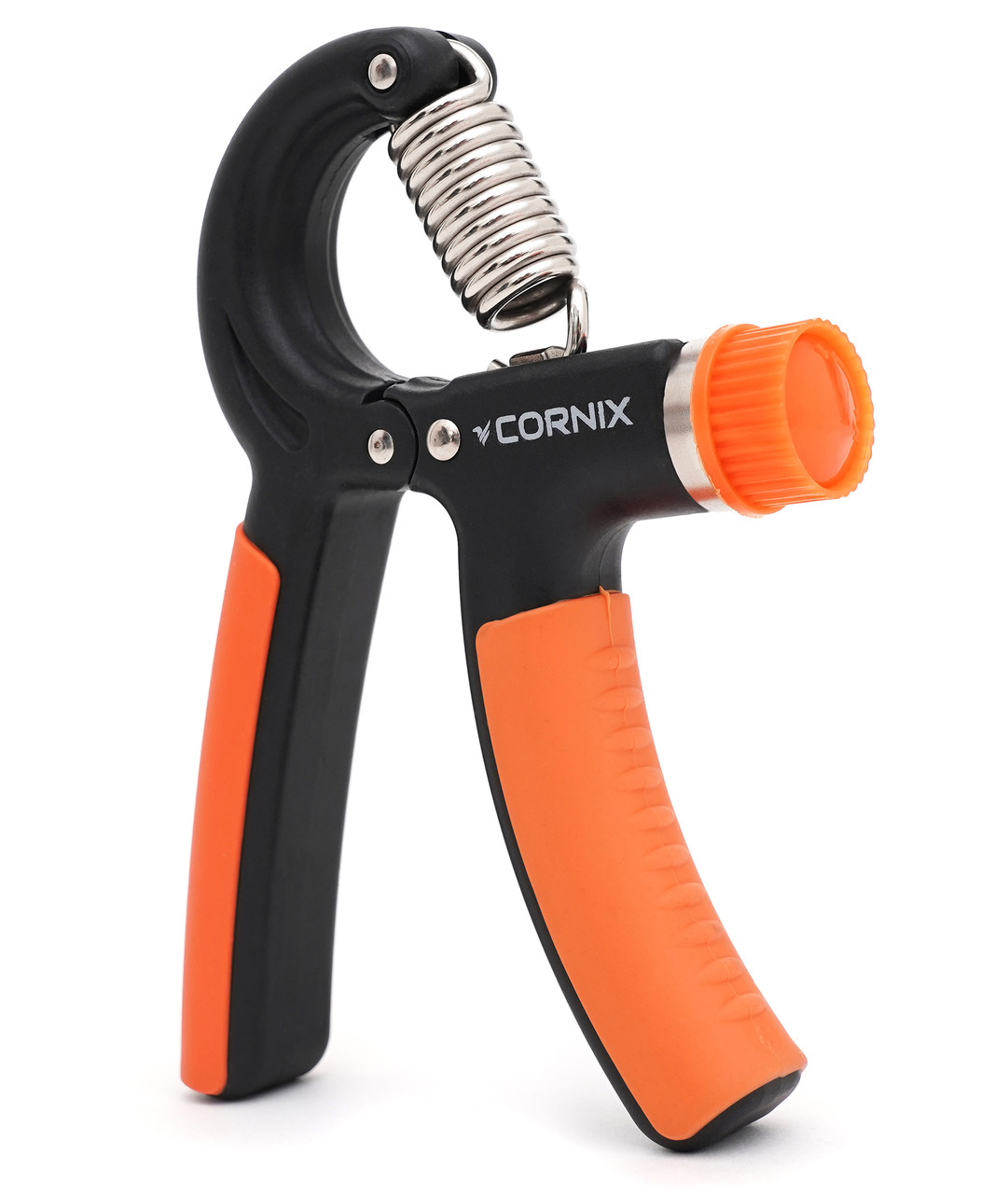 Еспандер кистьовий Cornix 5-60 кг з регульованим навантаженням XR-0144 Black/Orange Poland