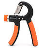Еспандер кистьовий Cornix 5-60 кг з регульованим навантаженням XR-0144 Black/Orange Poland, фото 6