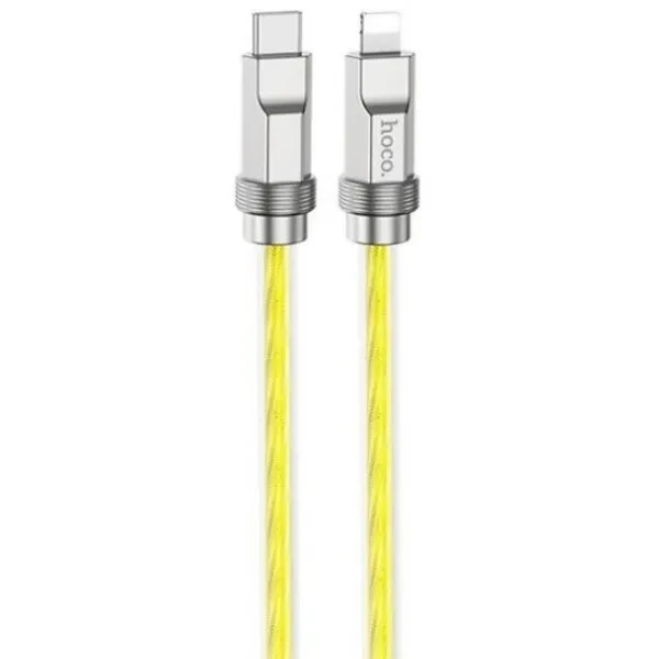 Дата-кабель Hoco U113 Type-C (тато) - Lightning (тато) 1m Gold (6931474790002), фото 1
