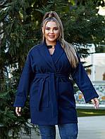 Жіноча куртка пальто кашемір 46-48, 50-52,54-56, 58-60, синій, рожев шоколад, хакі, , коричн